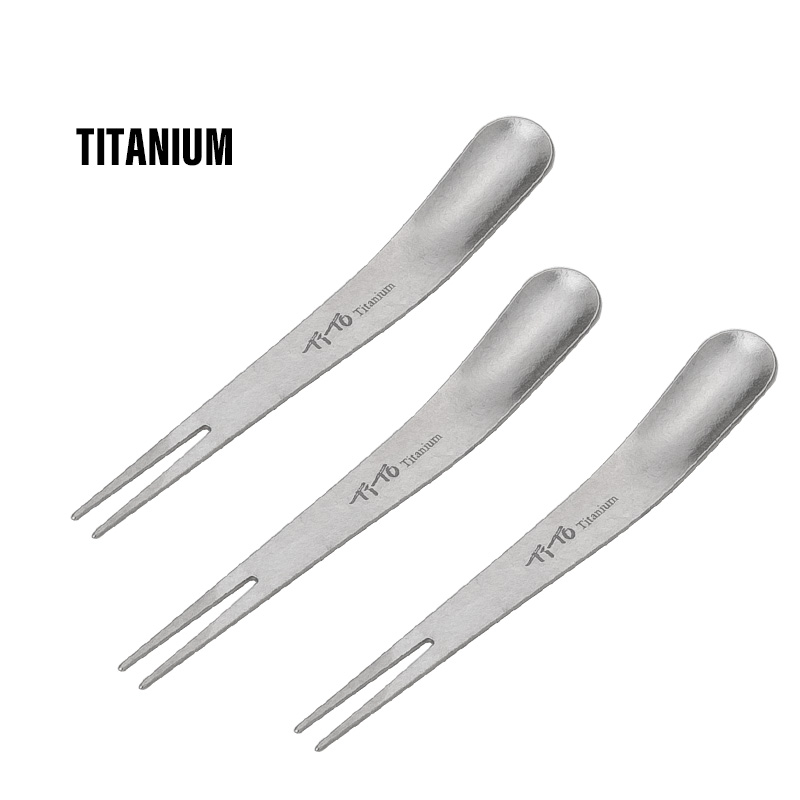 TiTo Titanium 3Pieces Fruit Forks - Image 13