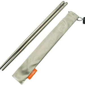 TiTo Pure Titanium hollow chopsticks with round and square two type