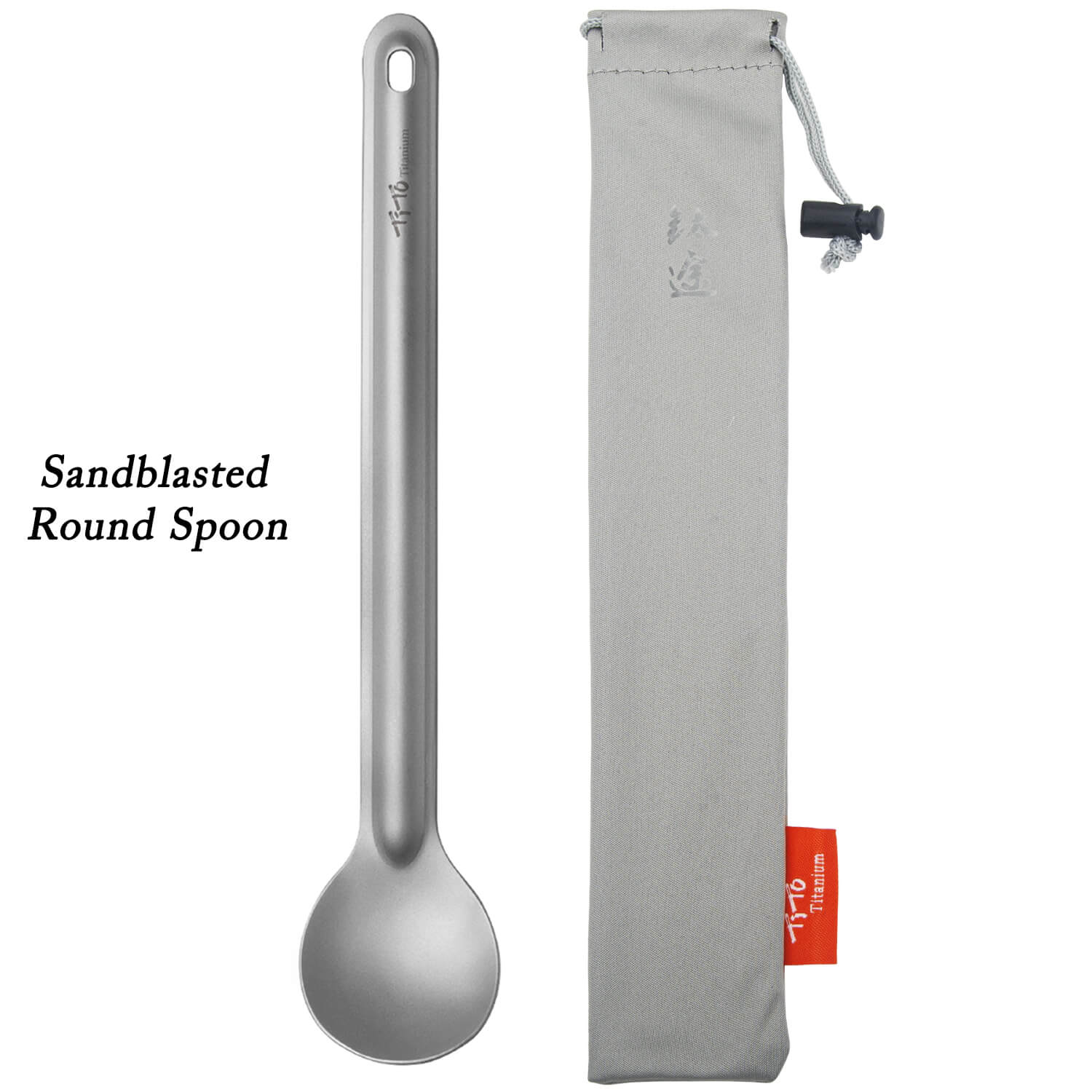 TiTo Titanium Spork Spoon Long Handle Outdor Camping tableware Portable Ultralight Cooking Environmental Picnic Accessories - Image 7