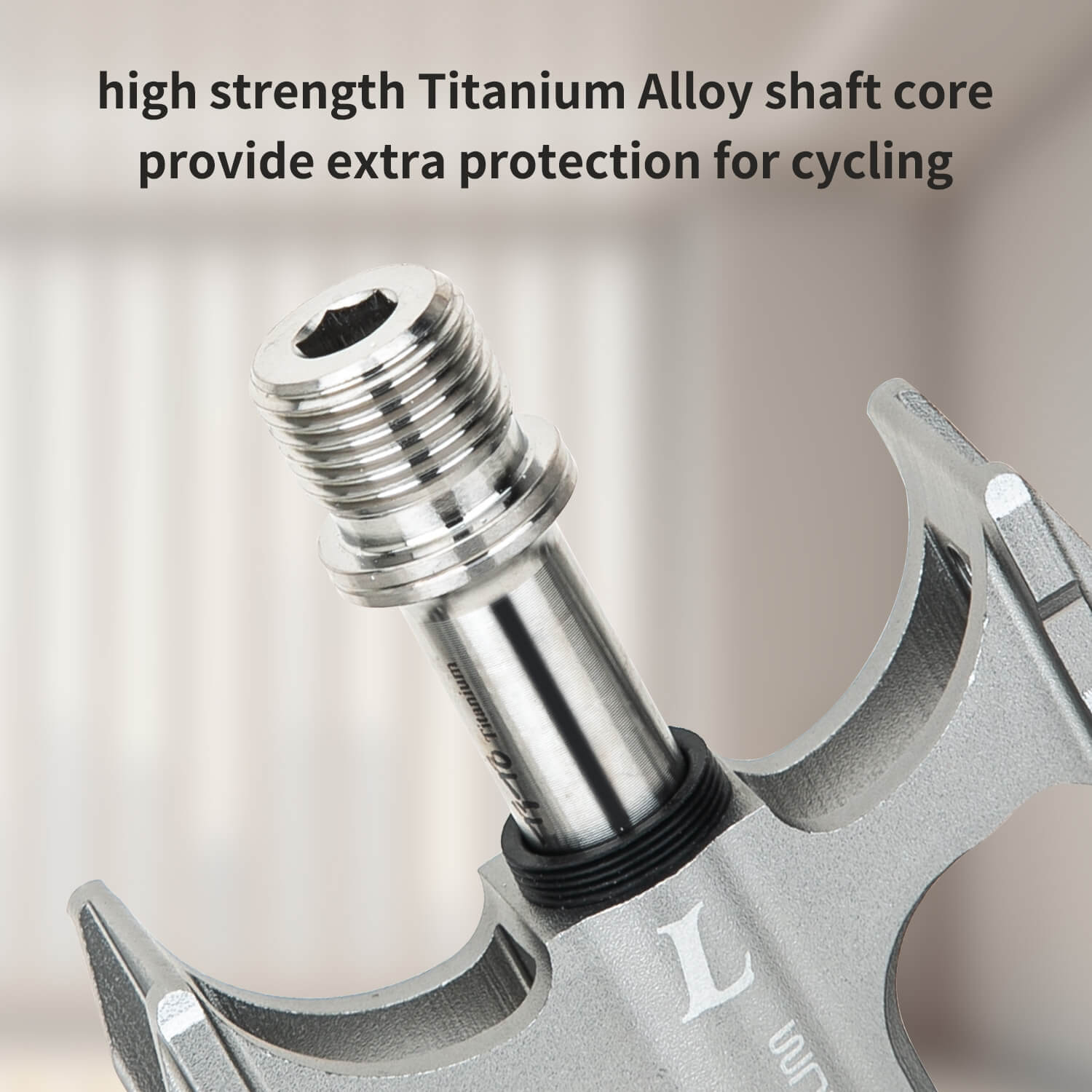 TiTo MiNi Size Bicycle Pedals with Aluminium Alloy Bicycle Foot Pedals - Image 4
