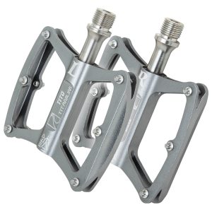TiTo Bicycle Pedal with Aluminium Alloy Bicycle Foot Pedals and Titanium Axles