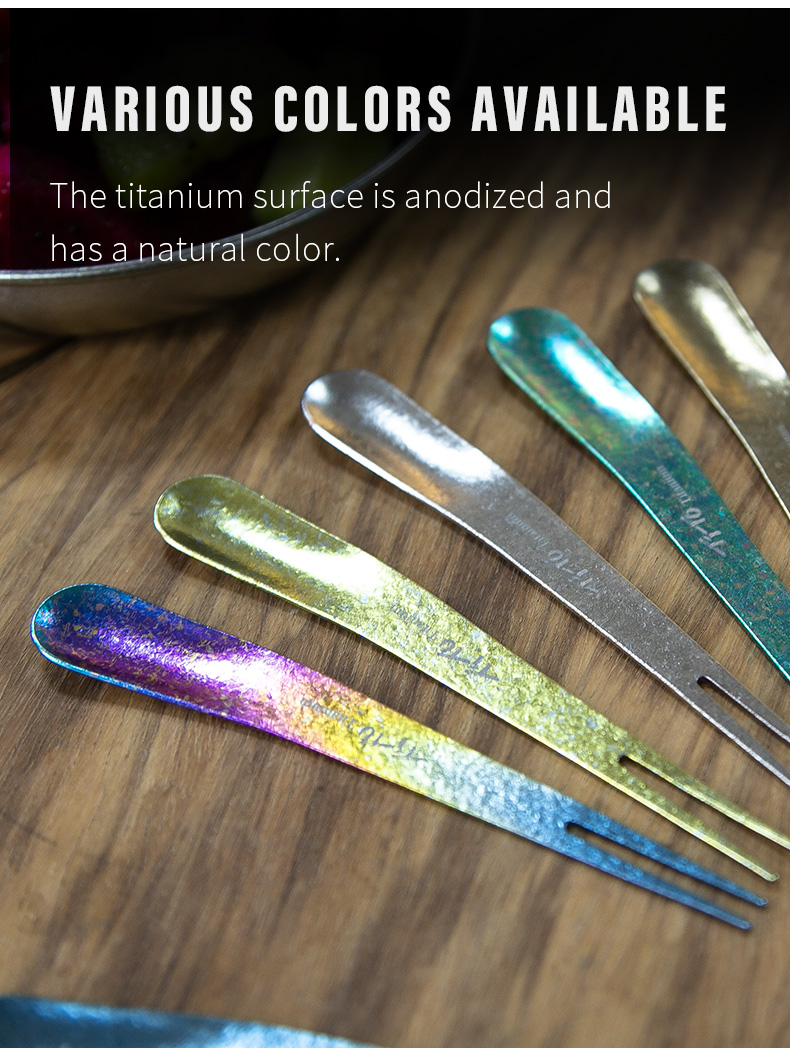 TiTo Titanium 3Pieces Fruit Forks - Image 4